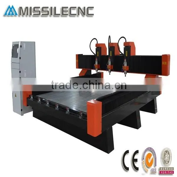 China Jinan 3D Stone Engraver , Granite , Gravestone , Metal CNC Cutting Engraving Machine Price photo-2
