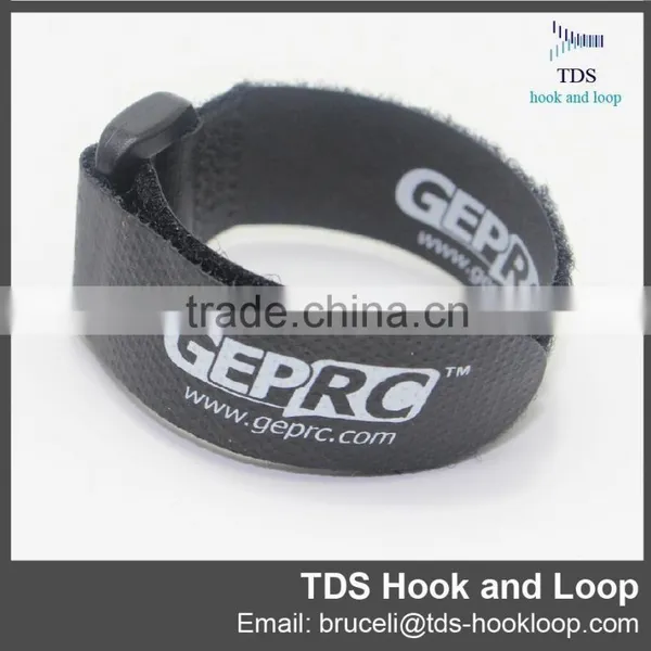 Printed Logo Customized Hook and Loop Multi Function Fastening Strap With Buckle photo-5
