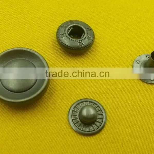 17mm Zinc Alloy Cap Press Studs Fastener For Jackets -- MA5439 photo-3