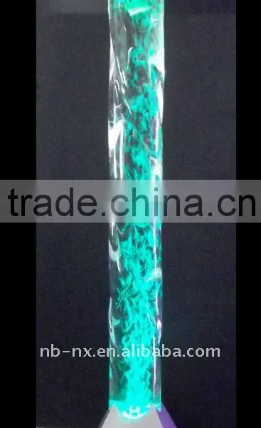 plastic fish lamp,sell wedding lamp ,plastic vase ,led flower vase,craft light,water column light led light