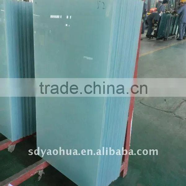 Sand-blasted Glass for Partition Wall With ISO9001:2008 photo-3
