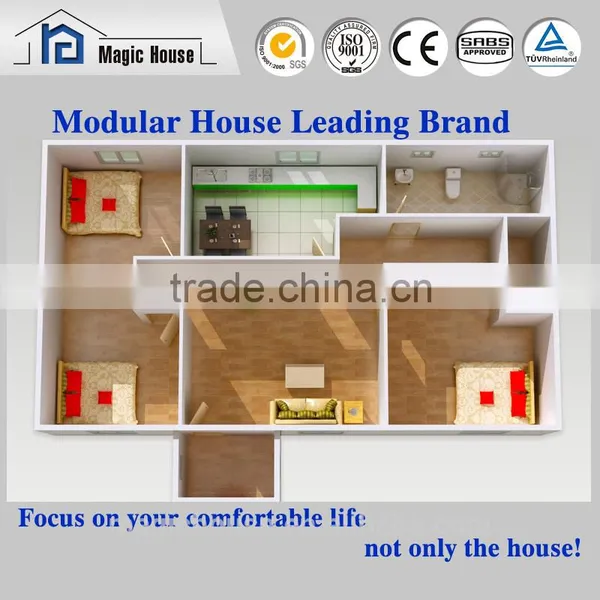 Cheap Prefab Homes New Fast Modern House/ Concrete Prefab Light Steel Villa/ Designed House Supplier's Choice photo-2