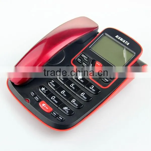 Wholesale Blue Backlight Corded Telephone Set