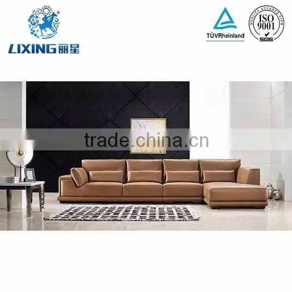 Home Furniture Modern Style Leather Lounge Sofa photo-2