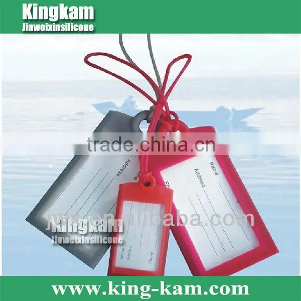 Silicone Luggage Tag for Airline