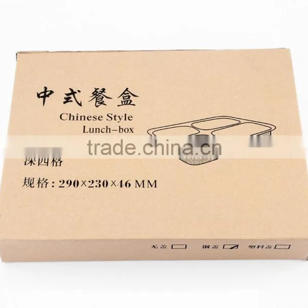 Stainless Steel Lead and Bpa Free Dinner Square Thick Plate With Cover for Hotel 2015 photo-3