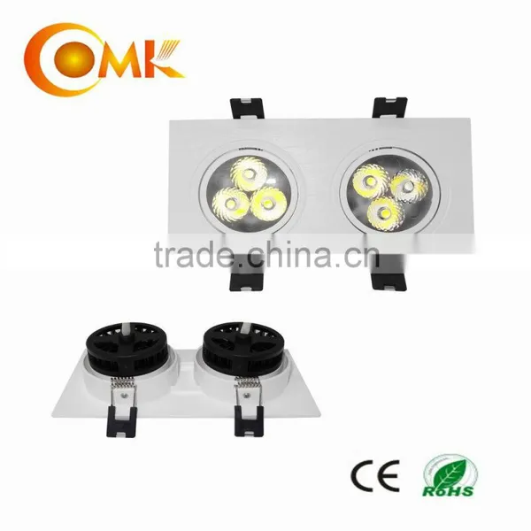 2 Heads 14W Square Led Down Lighting With CE photo-4