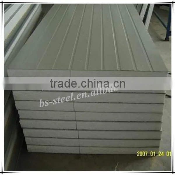 Construction Material Corrugated EPS Polyurethane Foam Board