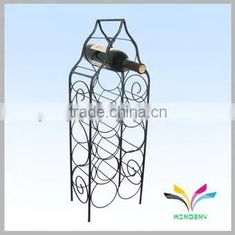 Best Counter Metal Bottle of Red Wine Display Rack photo-3