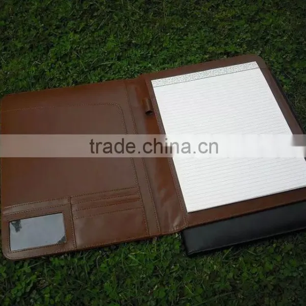 2017 Fine Leather Portfolio Hard Cover Agenda Folder photo-2