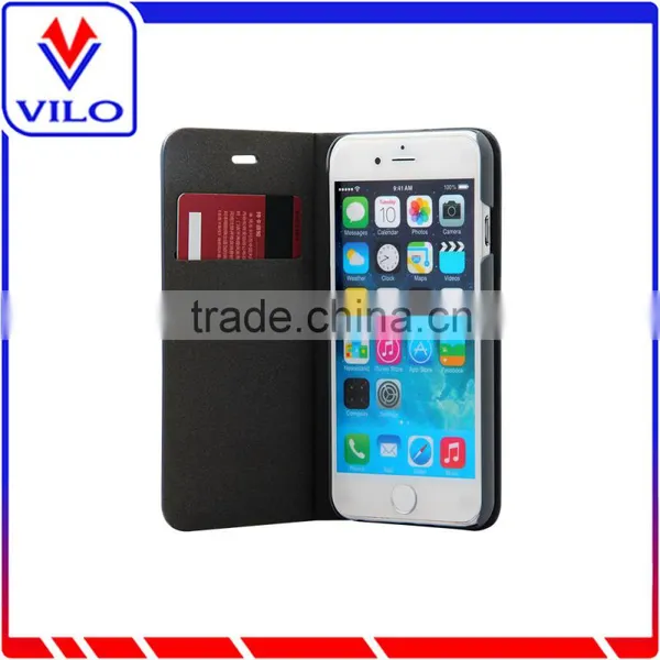 Book Style PU Leather Flip Case With Card Slot photo-4