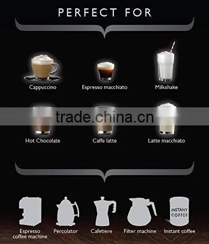 2016 New Design! N8 Automatic Electric Hot & Cold Milk Frother Foamer Warmer for Cappucino Latte_White photo-6