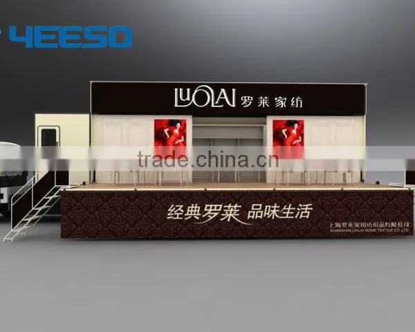 YEESO Mobile Stage Container, For Trade Shows, Outdoor Advertising - C40 photo-3