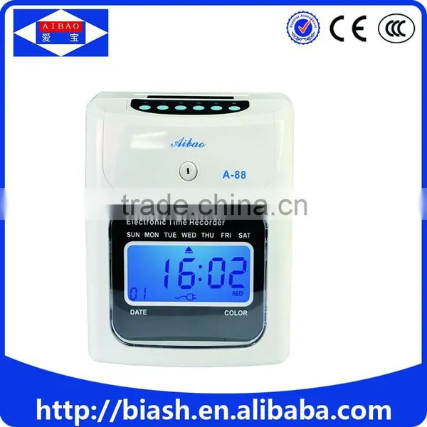 electronic card punch charging machine