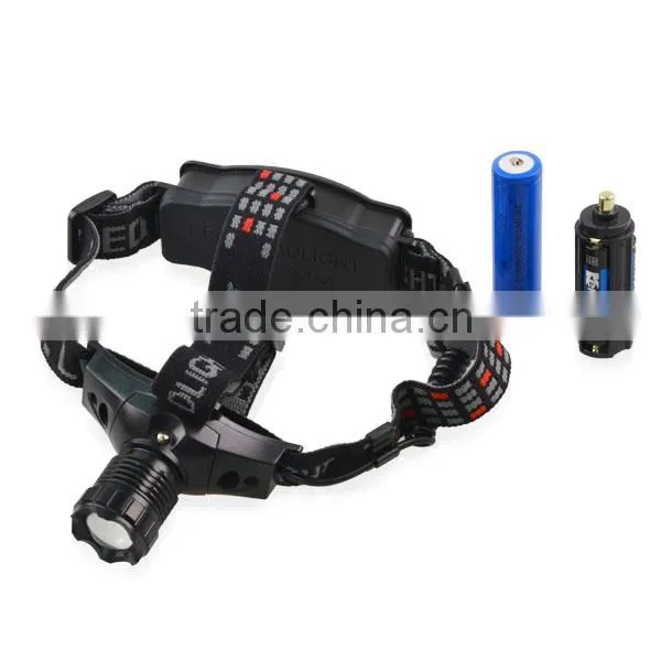Wholesales Hiking Usage 3W Adjust Focus Rechargeable LED Headlamp photo-5