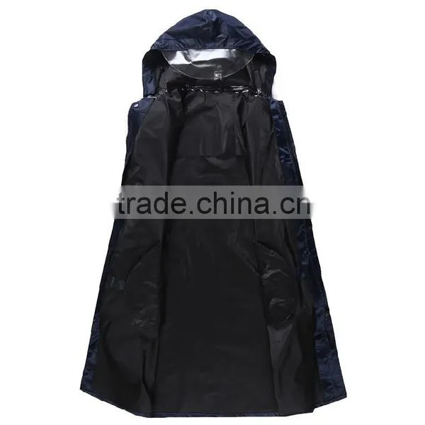 High Quality Outdoor Portable Foldable Reflective Hoodie Raincoat photo-2