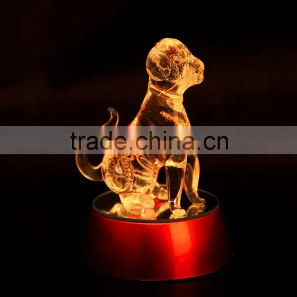 Hot Chinese Zodiac Animal Dog Figurines Crystal Gift Craft for Sale From China photo-3