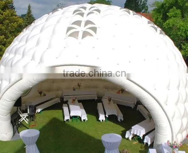 Hot Sale Large Commercial Used Inflatable White Inflatable Dome Tent for Party, Inflatable Camping Tent for Sale photo-3