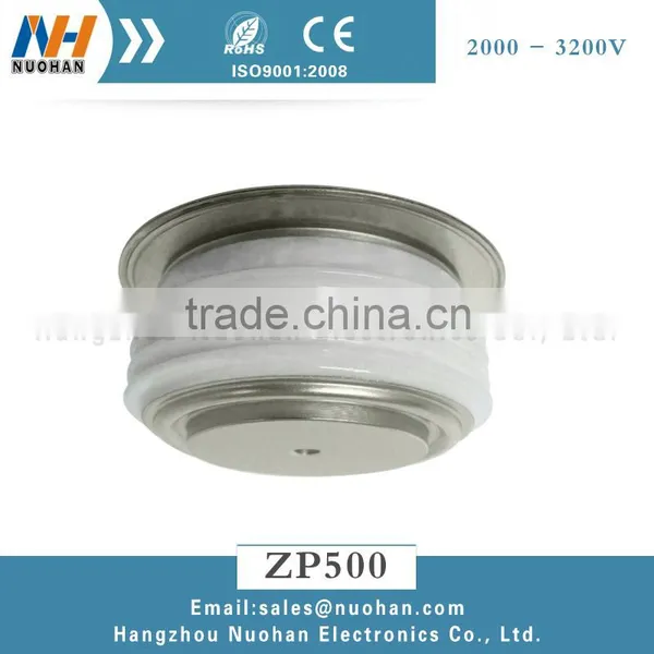 ZP500 1000~1800V 500A High Current Capsule Type Rectifier Diode High Current Diode photo-3