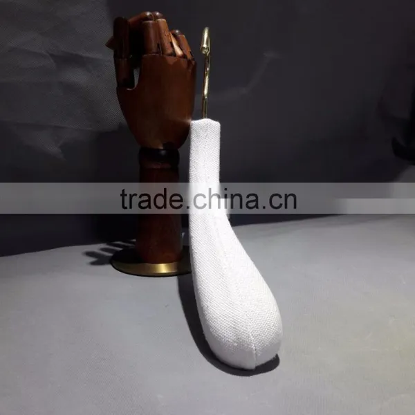 Cheap Wooden Satin Padded Fabric Cloth Clothes Clothing Coat T Shirt Skirt Hanger Sample photo-6