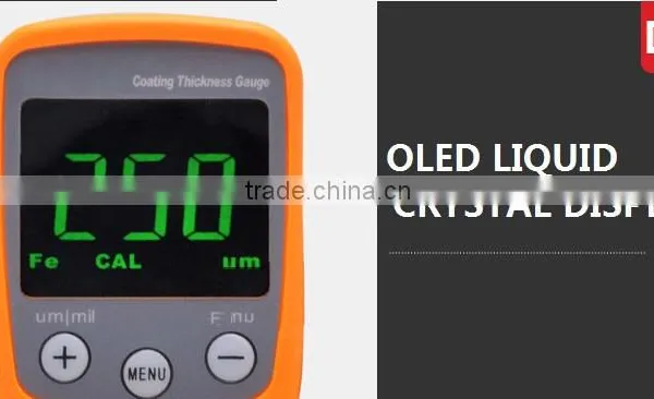 Paint Coating Thickness Gauge Meter F/NF Probe Tester 1500um photo-5