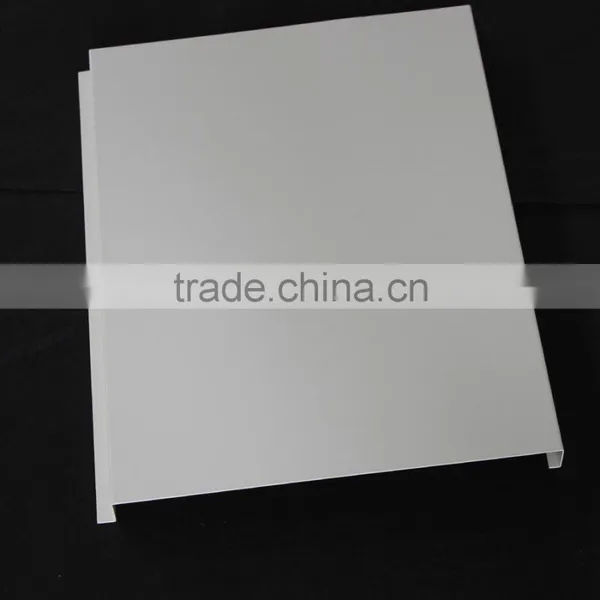 High Installation Accuracy Suspended Metal Ceiling Panel Aluminum G-shaped Aluminium Strip Ceiling