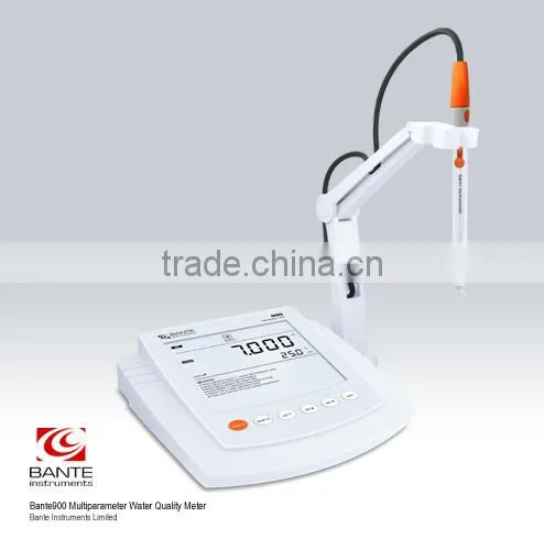 Bante900 Digital PH/ORP/Ion/Conductivity/TDS/Salinity/Resistivity/DO Meter