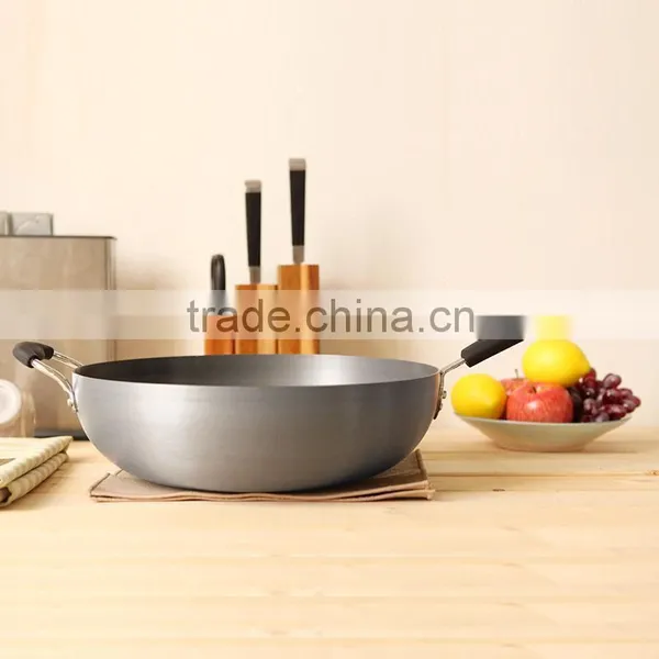 Chinese Wok / Stainless Steel Kitchen Utensil / no Coating Cooking Tools / Induction Holloware photo-2