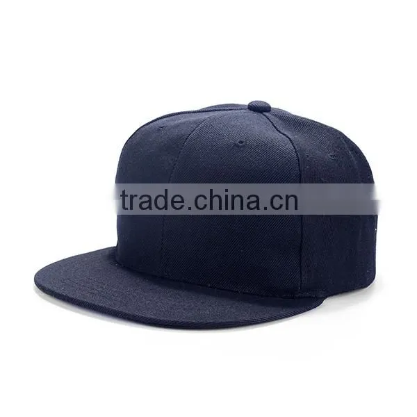 Plain Flat Snapback Hats No Logo photo-5