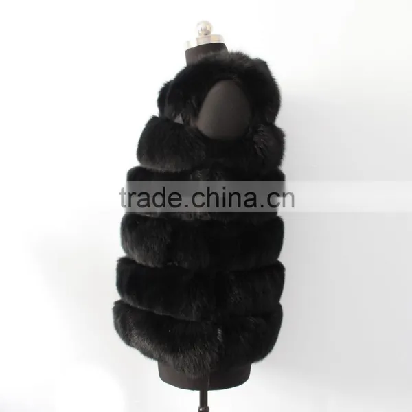 Hot Sale Pretty Good Clothing Brand Showmefur Fox Fur Vest photo-2