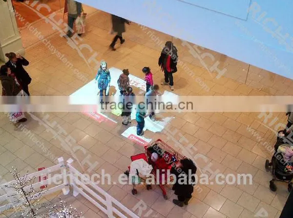 Interactive Floor or Wall Projection System for LCD Advertising Display photo-6