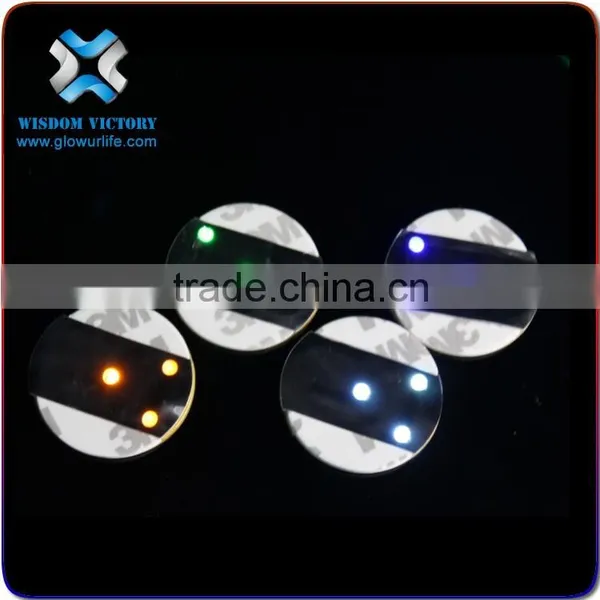 Wedding Favors Gifts Fashional Custom UV Black Light New Popular Coaster,led Sticker photo-6