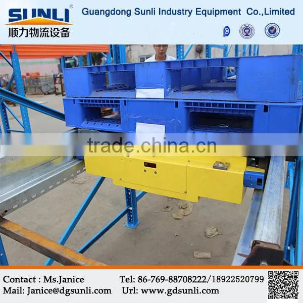 High Density Radio Shuttle Drive-in Metal Storage Racking photo-6