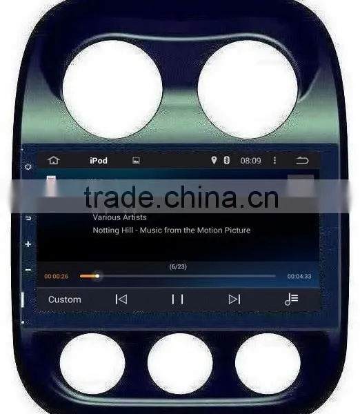 NEW Android4.4.4 up to 5.1 Dvd Car Player For Jeep 2015 Compass Touch Screen Car Dvd Car Gps photo-2