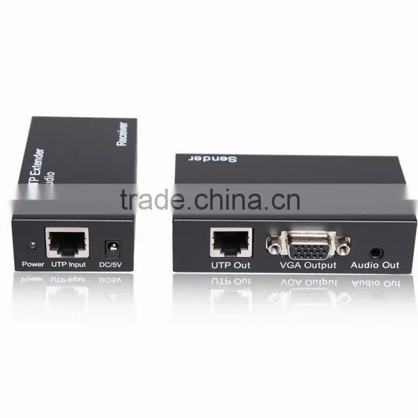 Converter Vga to Ethernet VGA Cat5/6 Extender With Audio Output up to 300m photo-2