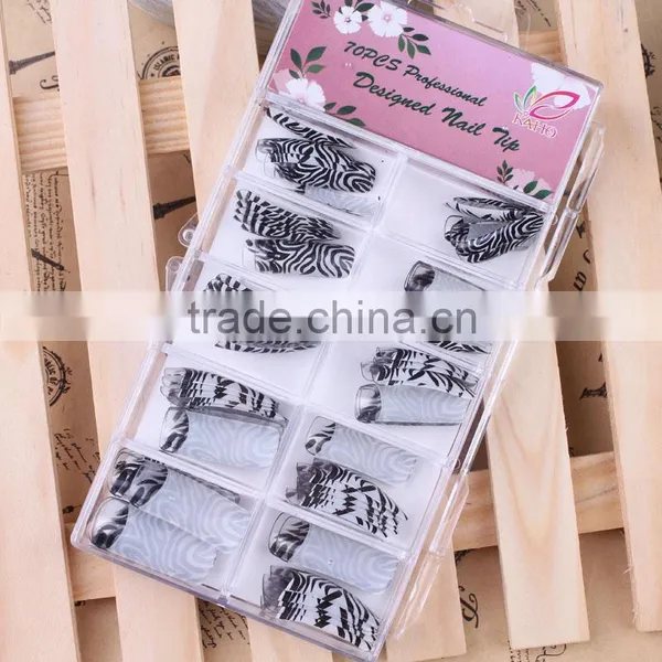 Leopard Artificial Nail Predesig High Quality ABS False Nail photo-2