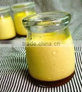 100ml Yogurt Glass Bottle/glass Jar for Yogurt/100ml Clear Glass Bottle