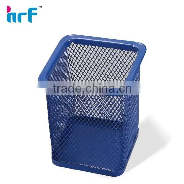 Square Metal Mesh Pen Holder