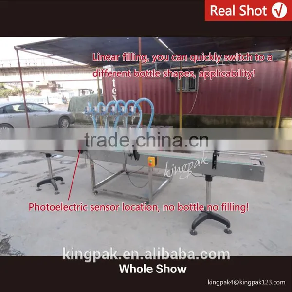 HP-6C Continuous Edibl And Olive Oil Bottle Filling Machine photo-2