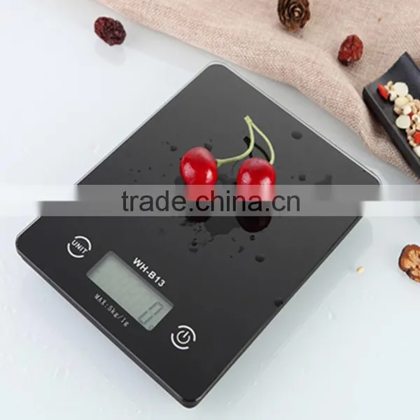 5000g Tempered Glass Electronic Weight Scale Digital Glass LCD Display