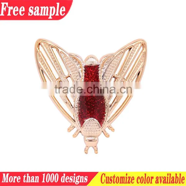 Flying Plastic Shoe Decoration Shining Footwear Buckle Flower Accessories