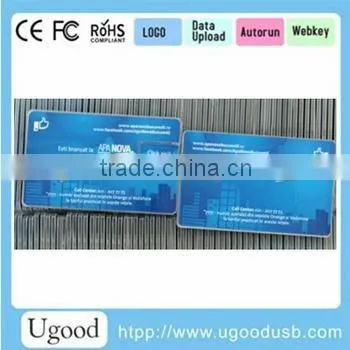 USB 2.0 Interface Type USB Stick,No Encryption Business Card USB Memory, Premium Gift Slim Credit 2.0 USB photo-3