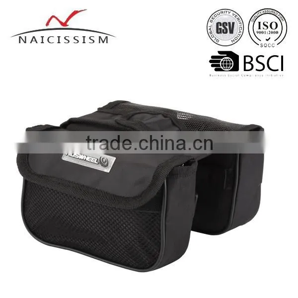 2015 new products led lighted bike cycling accessory Saddle Bag
