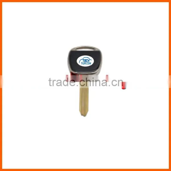 Metal Case Key Blank Case Shell for Toyota Transponder Key Case Shell With Logo and Red Chip Groove photo-2
