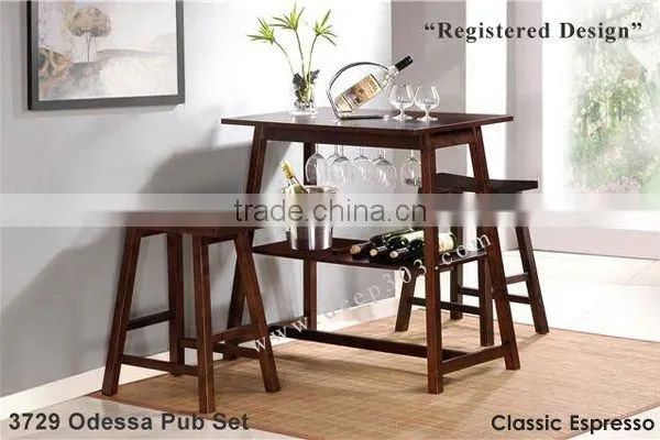 Furniture,Storage / Pub Set,table,chair(Odessa Pub Set)