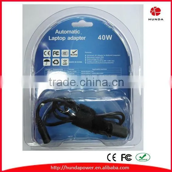 Hunda Factory Automatic Universal 9.5V-20V 40W Mini Laptop AC Power Adapter/Charger With Multi Connectors for Notebooks photo-4