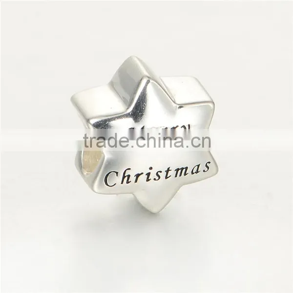 European Beads Gold Christmas Tree Diy Silver Charm For Bracelets photo-2