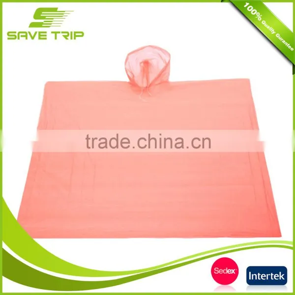 2016 Raincoat Wholesale Fashionable Waterproof Children Poncho With Hood photo-3