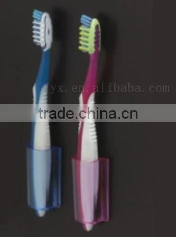 Acrylic Stick On Pods Organizing Set Acrylic Organizer Toothbrush Holder