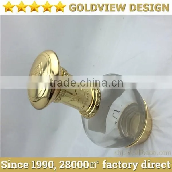 Shiny Golden Zinc Alloy Luxury Wine Bottle Cap Luxury Wine Cap Perfume Bottle Caps photo-3